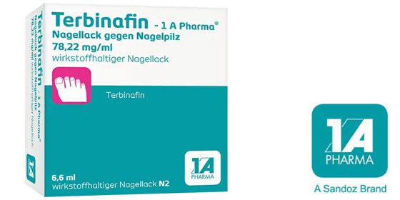 TERBINAFIN-1A Pharma Nagell. g. Nagelpilz 78,22mg/ml* 6,6 ml