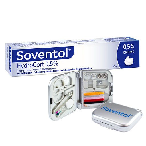 SOVENTOL Hydrocort 0,5 Creme 30 g Empfindliche Haut Gesichtspflege