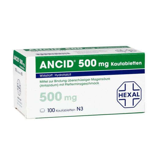 ANCID 500 mg Kautabletten 100 St PZN 00838335 besamex.de