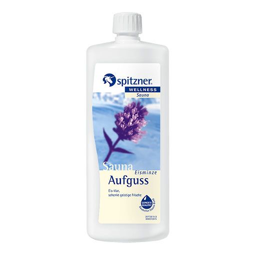 SPITZNER Saunaaufguss Eisminze Wellness 1000 ml