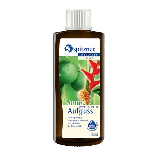 SPITZNER Saunaaufguss Ingwer Limette Wellness 190 ml