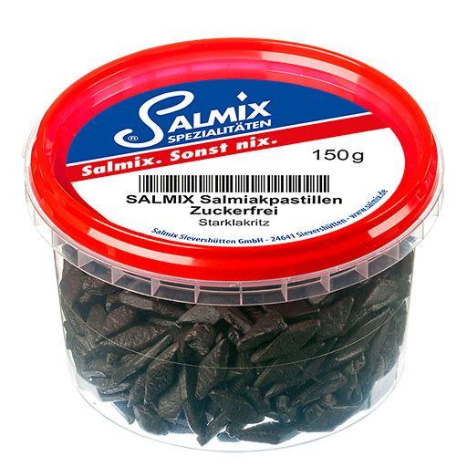 SALMIX Salmiakpastillen zuckerfrei 150 g