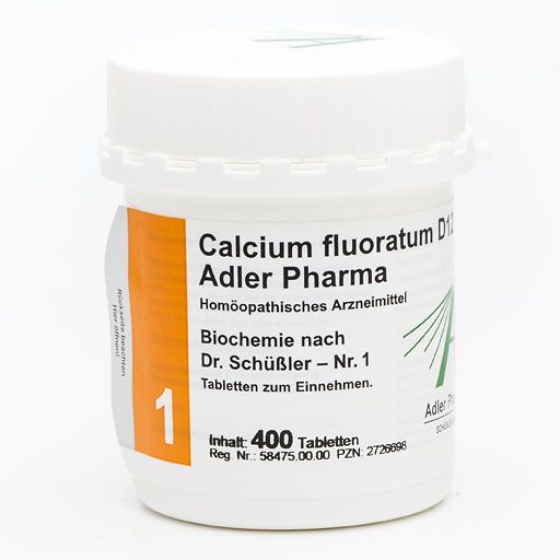 BIOCHEMIE Adler 1 Calcium fluoratum D 12 Tabletten* 400 St