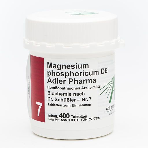 BIOCHEMIE Adler 7 Magnesium phosphoricum D 6 Tabl.* 400 St