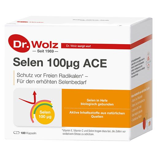 SELEN ACE 100 μg 180 Tage Kapseln 180 St  