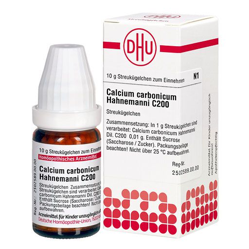 CALCIUM CARBONICUM Hahnemanni C 200 Globuli* 10 g