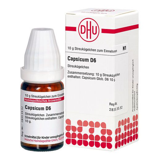 CAPSICUM D 6 Globuli* 10 g
