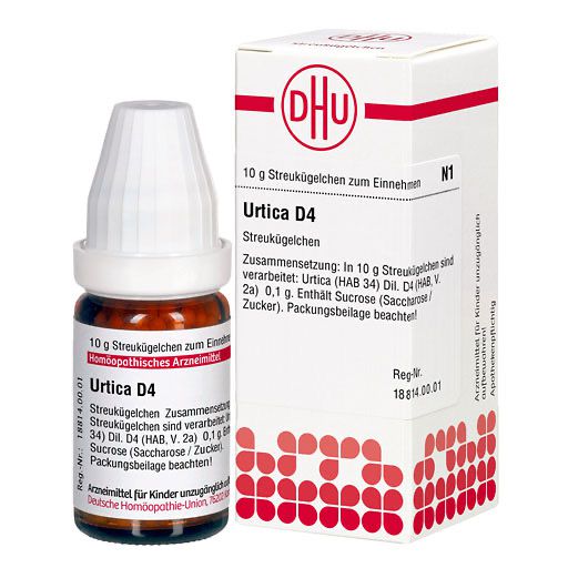 URTICA D 4 Globuli 10 g PZN 02933210 Versandapotheke besamex.de