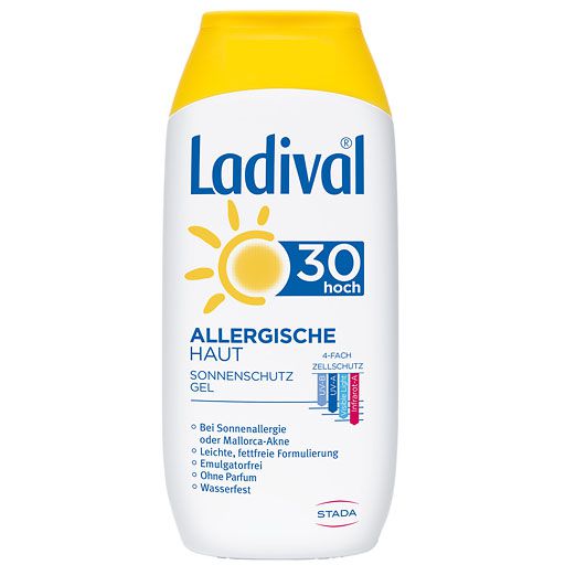 LADIVAL allergische Haut Gel LSF 30 200 ml