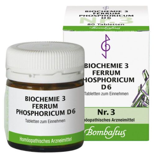 BIOCHEMIE 3 Ferrum phosphoricum D 6 Tabletten* 80 St