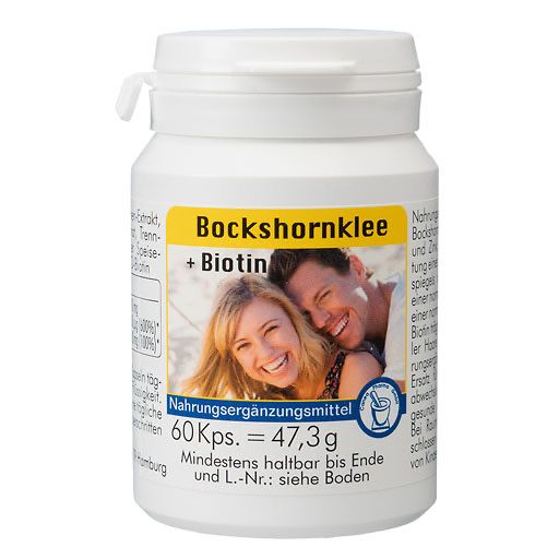 BOCKSHORNKLEE+BIOTIN Kapseln 60 St  