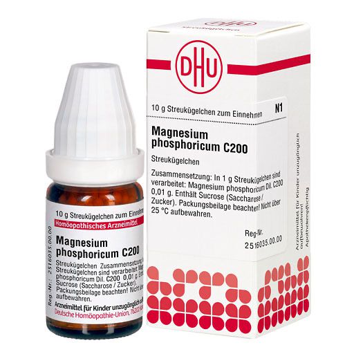 MAGNESIUM PHOSPHORICUM C 200 Globuli* 10 g