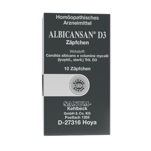 ALBICANSAN D 3 Zäpfchen* 10 St