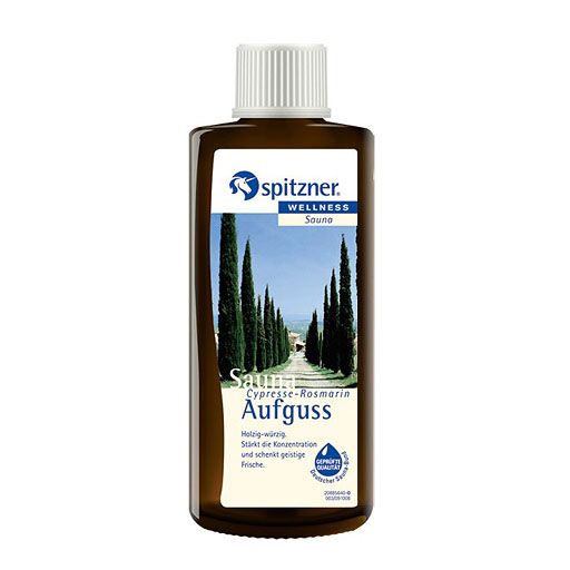 SPITZNER Saunaaufguss Cypresse Rosmar. Wellness 190 ml