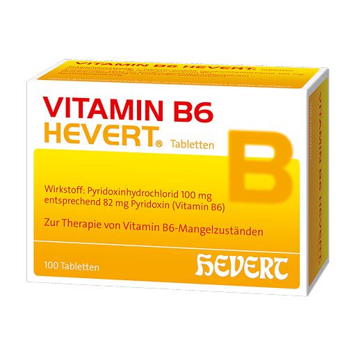 VITAMIN B6 HEVERT Tabletten 100 St Vitamin B Vitamine