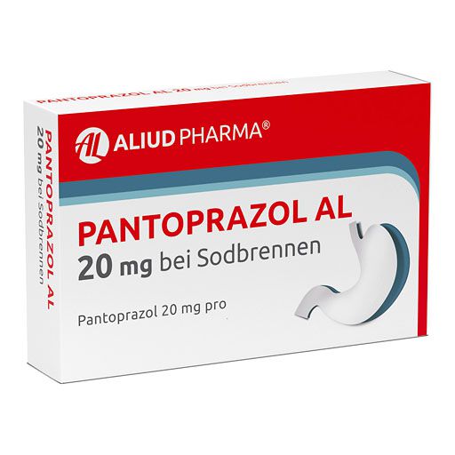 PANTOPRAZOL AL 20 mg bei Sodbr. magensaftres. Tabl.* 7 St
