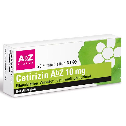 CETIRIZIN AbZ 10 mg Filmtabletten