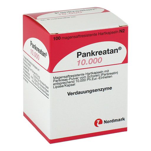 PANKREATAN 10.000 magensaftresistente Hartkapseln