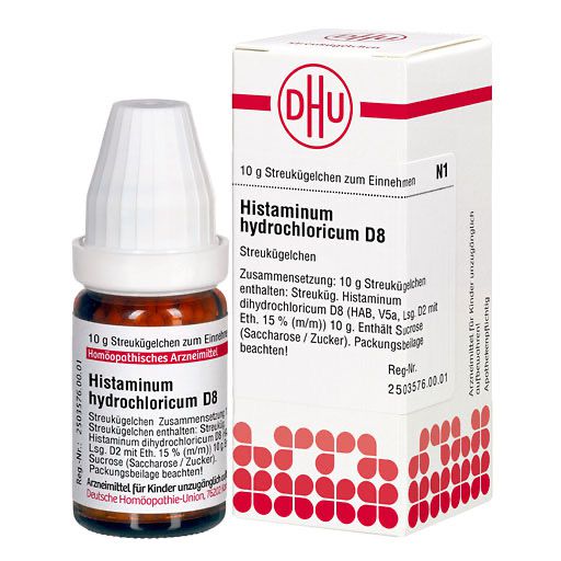 HISTAMINUM hydrochloricum D 8 Globuli* 10 g