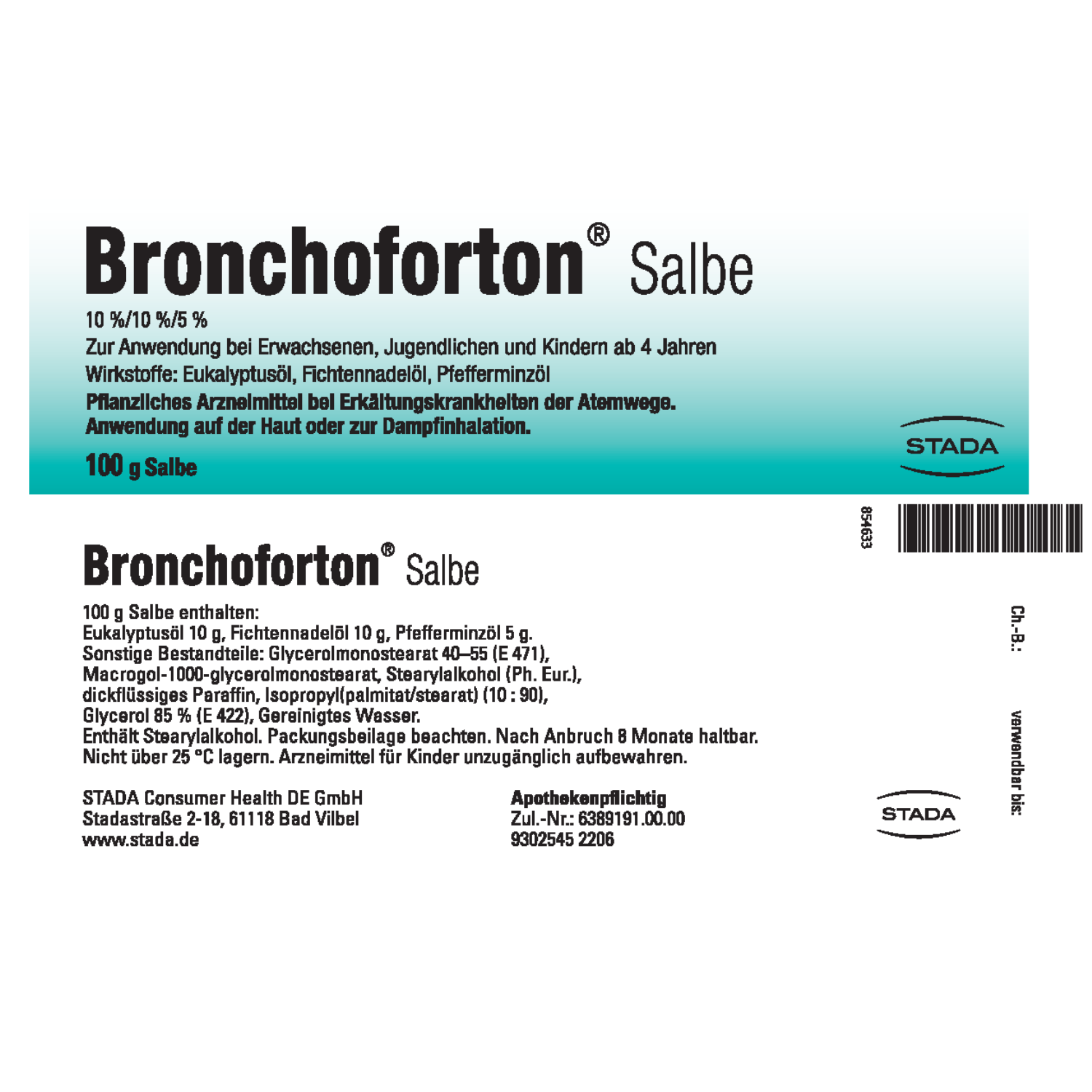 BRONCHOFORTON Salbe