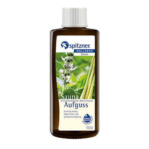 SPITZNER Saunaaufguss Zitronengr. Basilik. Welln. 190 ml