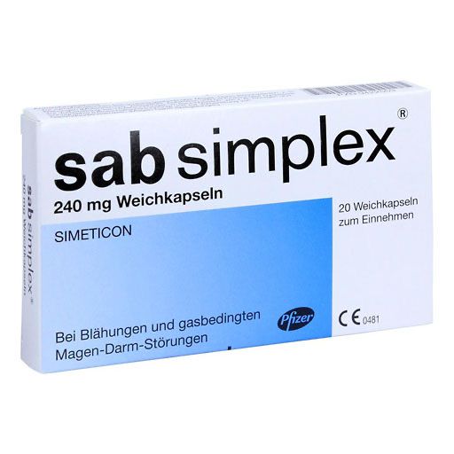 SAB simplex 240 mg Weichkapseln 20 St PZN 09422553 besamex.de
