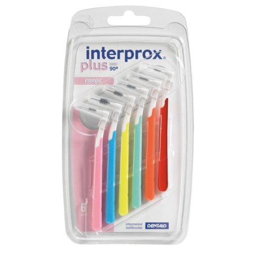 INTERPROX plus Blister Mix farbl. sort. Interdentalb 6 St