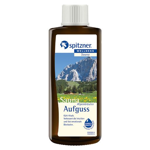 SPITZNER Saunaaufguss Alpenkräuter Wellness 190 ml