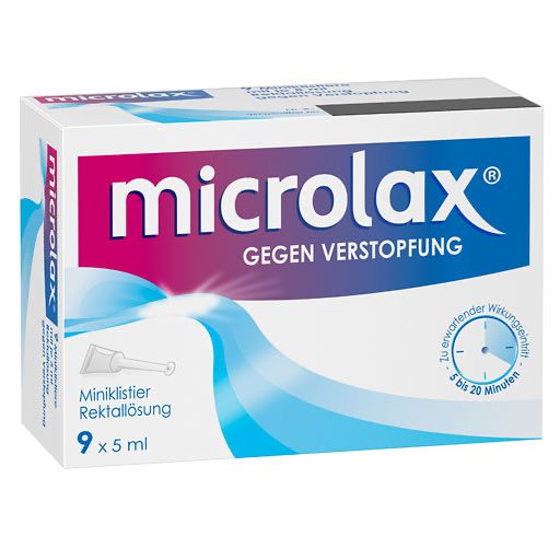 Microlax Abführmittel bei Verstopfung* 9x5 ml