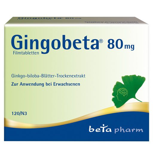 GINGOBETA 80 mg Filmtabletten* 120 St