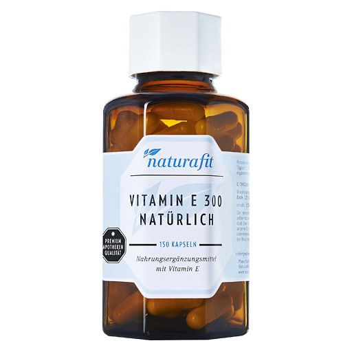 NATURAFIT Vitamin E 300 natürlich Kapseln 150 St