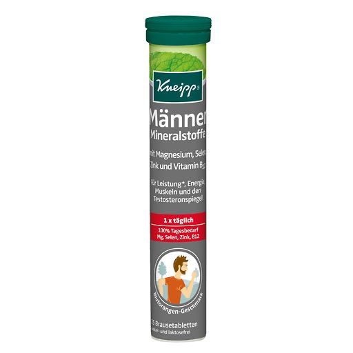 KNEIPP Männer Mineralstoffe Brausetabletten 15 St