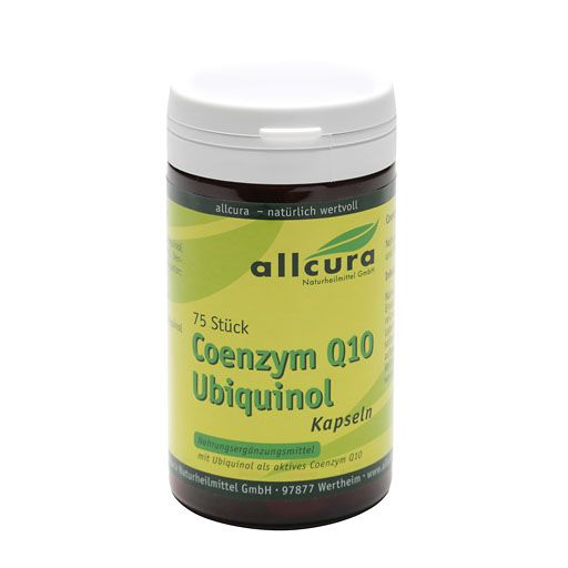 COENZYM Q10 UBIQUINOL 100 mg Kapseln 75 St  