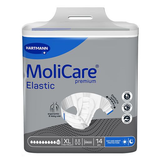 MOLICARE Premium Elastic Slip 10 Tropfen Gr. XL 14 St