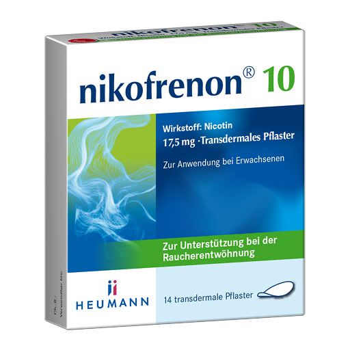 NIKOFRENON 10 Heumann transdermale Pflaster* 14 St