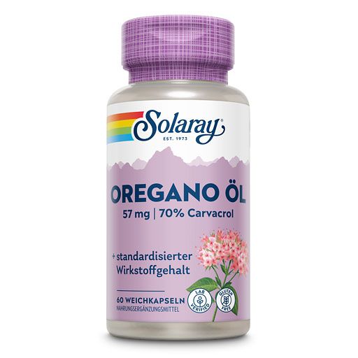 OREGANO ÖL Solaray Kapseln 60 St