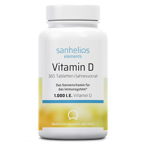 SANHELIOS Vitamin D 1.000 I. E. Tabletten 365 St  