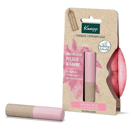 KNEIPP farbige Lippenpflege natural rose 3,5 g