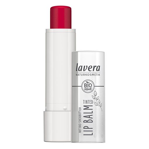 LAVERA Tinted Lip Balm 03 strawberry red 4,5 g