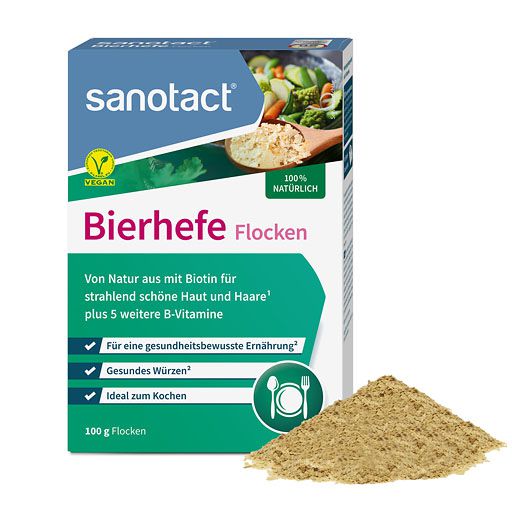 SANOTACT Bierhefe Flocken 100 g