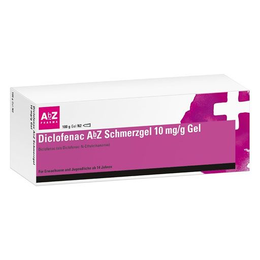 DICLOFENAC AbZ Schmerzgel 10 mg/g - für Gelenke* 100 g