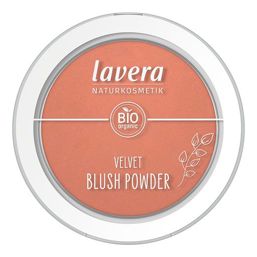 LAVERA Velvet Blush Powder rosy peach 01 5 g