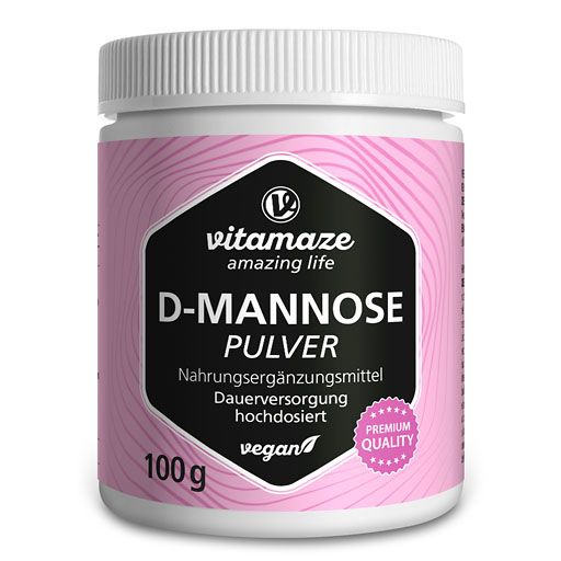 D-MANNOSE PULVER hochdosiert vegan 100 g