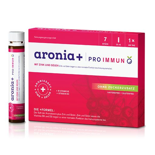 ARONIA+ PRO IMMUN Trinkampullen 7x25 ml