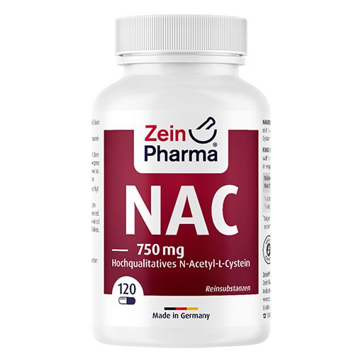 NAC 750 mg hochqualitatives N-Acetyl-L-Cystein Kps 120 St  