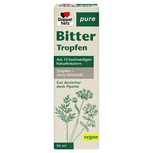 DOPPELHERZ Bitter Tropfen pure 50 ml