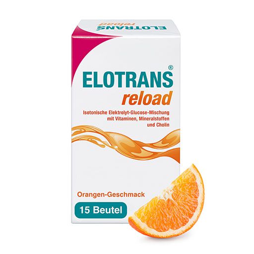 ELOTRANS reload Elektrolyt-Pulver m. Vitaminen Btl. 15x7,57 g