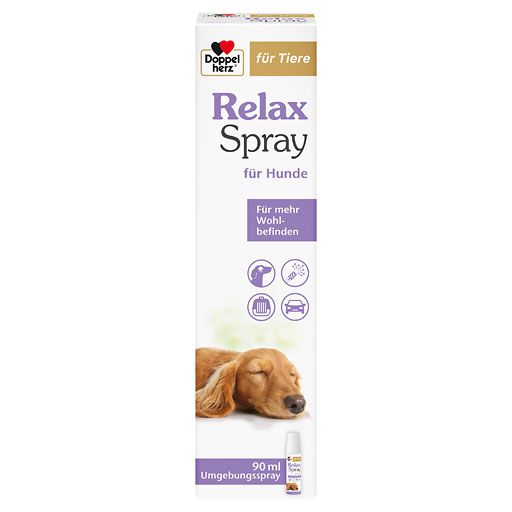 DOPPELHERZ für Tiere Relaxspray f. Hunde 90 ml