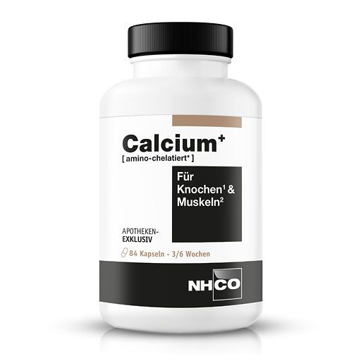 NHCO Calcium+ amino-chelatiert Kapseln 84 St  