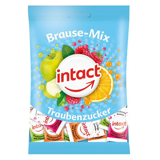 INTACT Traubenzucker Beutel Brause-Mix 75 g